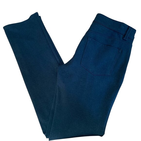 Ann Taylor Jet Black "Pajama Fabric (Stretchy) Jeans" Womens Size 6 - Picture 9 of 9